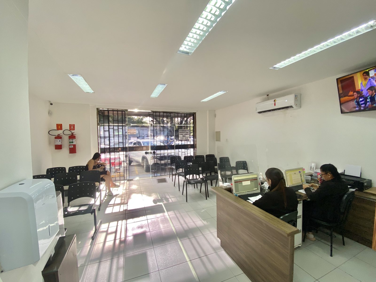 Sala de espera , detalhes